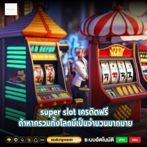 super slot เครดิตฟรี ถ้าหากรวมทั้งโลกมีเป็นจำนวนมากมาย